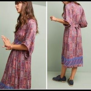 Anthropologie Omina Kimono Dress ✨✨✨